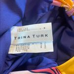 Trina Turk  Breeze Ruffle Plunge One-Piece Swimsuit Size 14 Photo 3