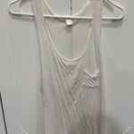 Bozzolo White Scoop Neck Tank Top Photo 0