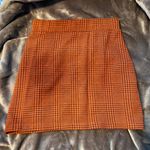 Free People Orange Mini Skirt Photo 3