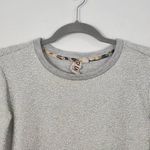Dolan Left Coast Collection Gray Metallic Textured Knit Sweatshirt Size Small Photo 2