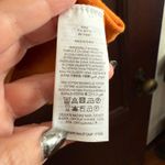 BODEN | Pumpkin Orange Cotton Puff sleeve Short Sleeve Cardigan Sweater | Size 6 Photo 5