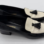 Saint Laurent  Elegant Patent Leather Tassel Accents Pumps Women's Size 7 IT 37 Photo 0