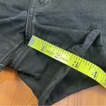American Eagle  Next Level Stretch High Rise Shortie Black Rolled Raw Hem size 2 Photo 8