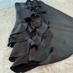 The Limited  Event Black Strapless Ruffle Cocktail Dress Women’s 2 – Formal LBD Photo 8