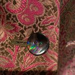 Oscar de la Renta  Metallic Brocade Blazer Dinner Jacket Vintage NWT 4 Photo 3