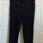 DKNY  soft drawstring lounge grosgrain‎ edge pants Photo 1