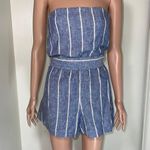Alice + Olivia Striped Romper playsuit Jumpsuit Photo 1