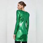 Bardot  Alessia Sequin Mini Dress in Bright Green Size 12 Photo 2