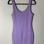 Signature 8 Lavender Ribbed Dress Photo 2