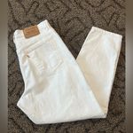 Levi's Vintage 90s white denim Levi’s jeans Photo 1