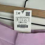 ZARA NWT High Rise Bermuda Shorts Sz Small Linen Blend Lilac Purple Photo 8