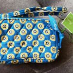 Vera Bradley Blue & Yellow Wristlet Floral Bag (New with tag) Photo 2