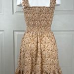 Madewell Lucie smocked tank linen-blend mini dress Photo 7