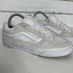 Vans Caldrone Low Top Sneakers White Shoe Size 8 Photo 1