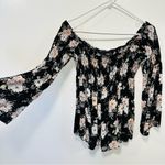 Torrid dress top! Floral flowy ruched blouse dress top women’s size 0X! Photo 3