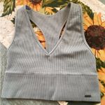 Gilly Hicks  ribbed cropped tank top Photo 0