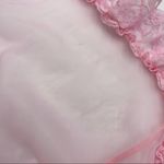 Vintage Teddy Lingerie Pink Ruffles Lace Photo 5