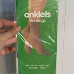 VTG Suntone Nylon Sheer Anklets Stockings Photo 0