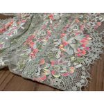 Free People  Lace Bralette‎ Floral Sz Medium Colorful Lightweight Sexy Loungewear Photo 9