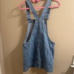 Denim Overall Dress Blue Size M Photo 3
