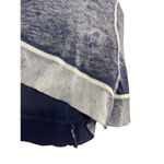 Women's Cullen Blue & White Long Sleeve Shirt Size L Size L Photo 5