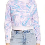 BP Happiness Nordstrom Tie Dye Short Sweatshirt L Photo 0