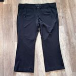 Torrid  Women's Flat Front High-Rise Bootcut‎ Dress Pants Black Dark Wash Size 30 Photo 0