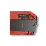 NWT Vesper247 XS Rust Off Shoulder Midi Dress Zip Back Belted Wedding Guest Fall Orange Photo 5