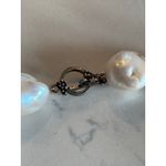 Vintage‎ Baroque Pearl Necklace Chunky Statement Clasp European Authentic Pearls White Photo 3