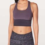 Lululemon  Invigorate Bra Long Line Black Currant / Boysenberry Photo 0