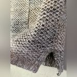 Pure Jill Women's Poncho Sweater Vest Chunky Knit Boxy Wool Mohair Blend M/L Gray Size L Photo 5