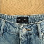 White Fox Boutique White Fox Jeans Wide Leg High Waist Size L Blue Photo 2