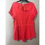 Universal Threads Universal thread, coral romper, extra‎ small linen Photo 3