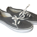 Vans Canvas Skateboarding Shoes Mens Size 6/Womens 7.5 Grey White Off The Wall Photo 0