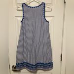 Vineyard Vines Geo Prep Embroidered Shift Swing Dress Photo 9