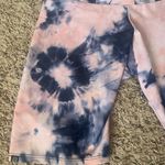 Onzie  | tie dye pink and blue athletic shorts Photo 4