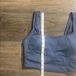 UNISSU Women's Navy Slate Padded Yoga Athletic Sports Bra Medium NEW Blue Photo 7