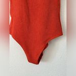 Kona Sol onepiece swimsuit orange rust Sz M Photo 4