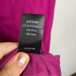 Lulus  magenta sexy skater‎ dress size medium Photo 5