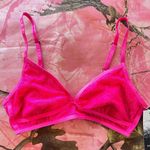 Kensie new with tags hot pink lace flower bralette Photo 7