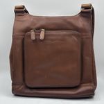 Fossil Vintage Y2K  American Classic Leather Shoulder Bag Zip 75082 Photo 0