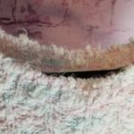 VINTAGE OHI 80S STYLE COTTON CANDY PASTEL NUBBY FUZZY BOAT NECK SWEATER TEE S Pink Photo 4