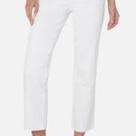 NWT Stitch Fix Liverpool Kennedy Crop Straight w/ Raw Hem In White Size 14/32 Photo 0
