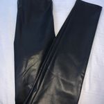 H&M Faux Leather Black Pants Photo 0