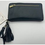 Adrienne Vittadini  STUDIO Gray Tan Charging Wallet RFID Protection NEW‎ Photo 3