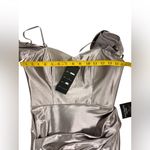 Cinderella  Divine Gray Satin Dress Size Small Photo 14