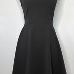 Women Little Black Flare Mini Dress Size M Photo 0