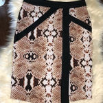 Worthington  snake print scuba skirt size 12 Photo 0
