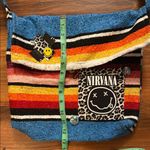 Nirvana  Multicolor Striped Bag Photo 3