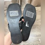 Anthropologie Maeve Puffy Knot Black Sandals, Size 9, , Photo 2